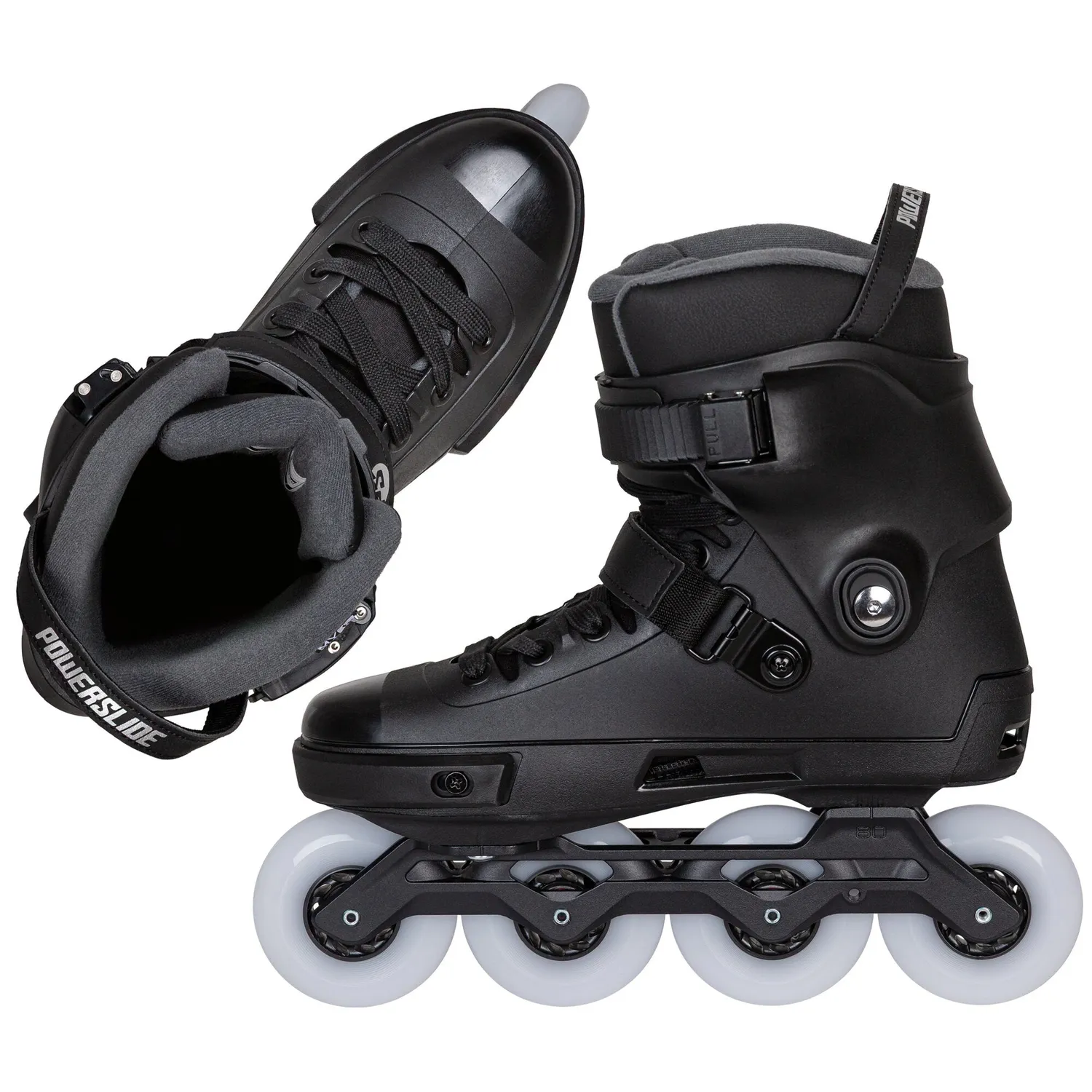 Powerslide Next Black 80 rulleskøjter urban hardboot