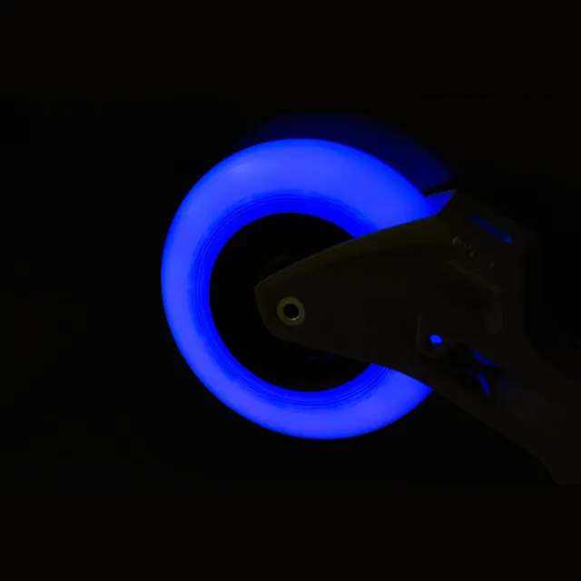 Powerslide Neons 100 85A LED hjul blå 3-pak med lys