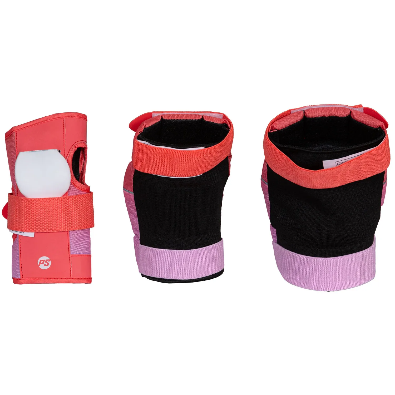 Powerslide Standard Women beskyttelsessæt rød pink