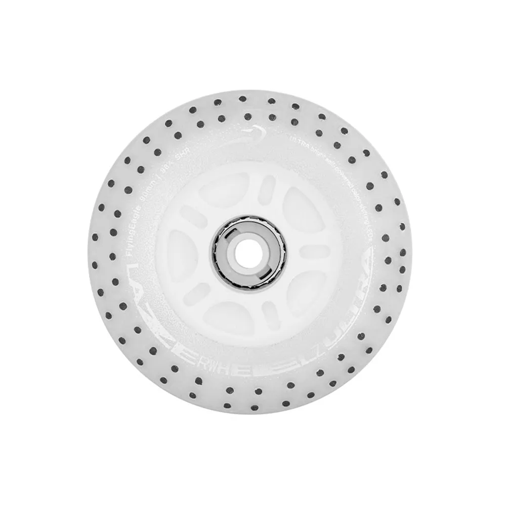 Flying Eagle Lazerwheelz Ultra+Spark inline hjul 80mm 4-pak LED