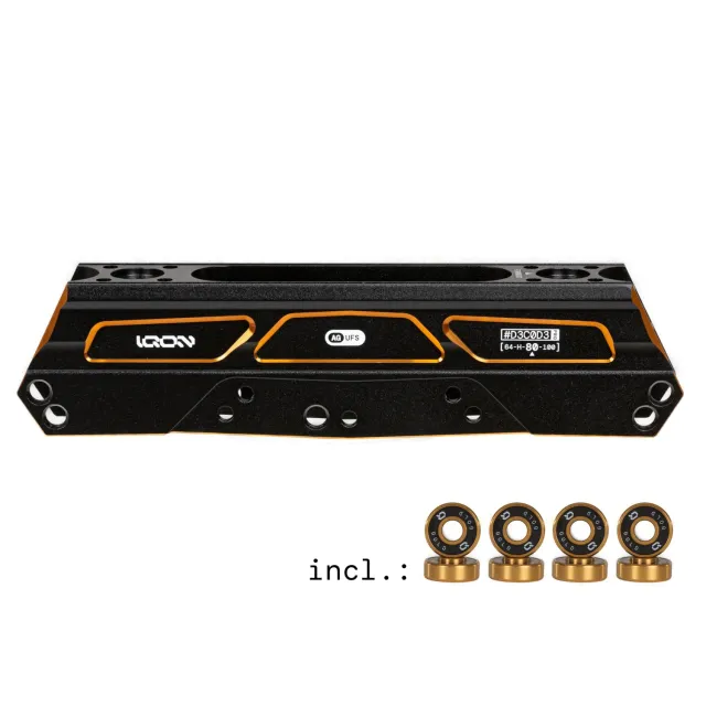 Powerslide Decode Pro 80 inlineramme dark combo UFS