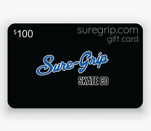 Sure-Grip Gift Card gavekort $25 digital skating