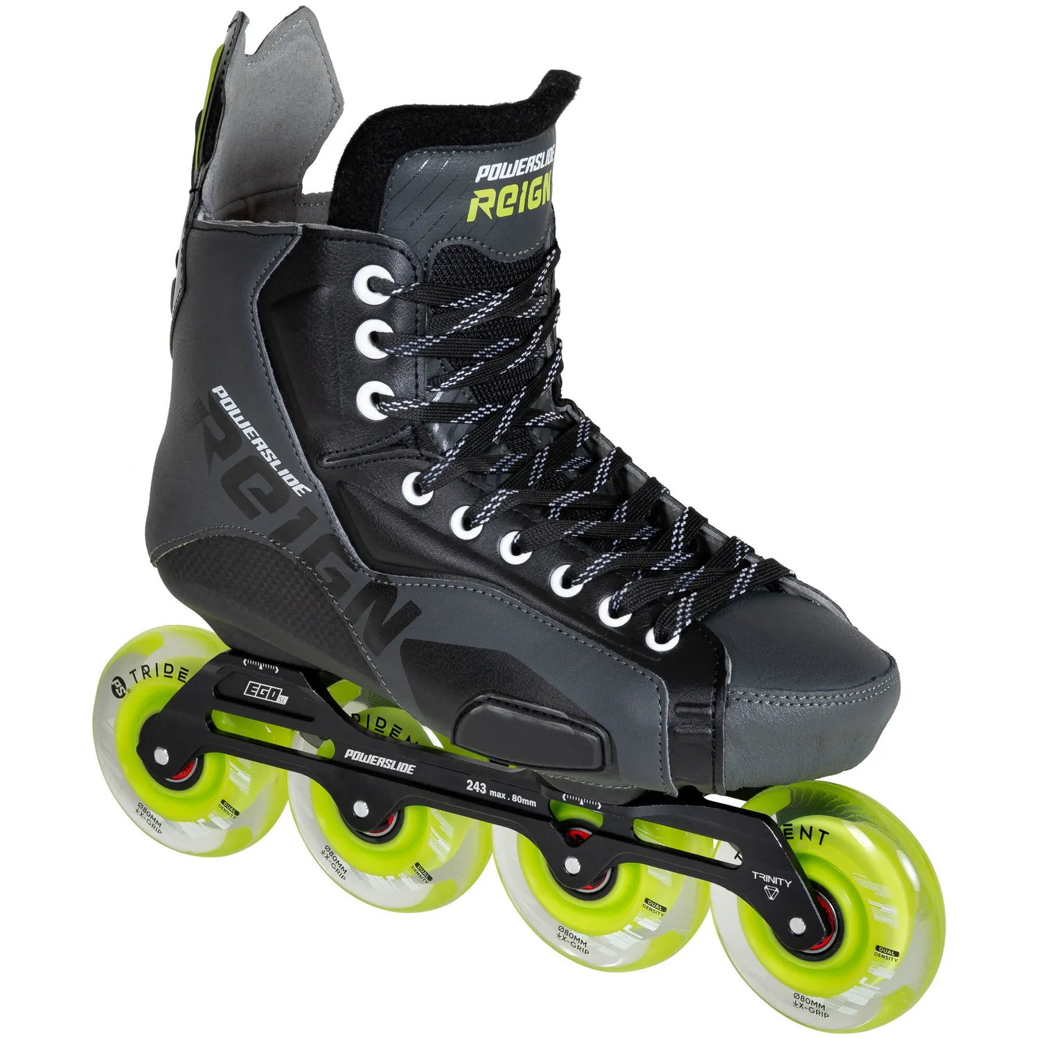 Powerslide Ares 80 hockey rulleskøjter sort