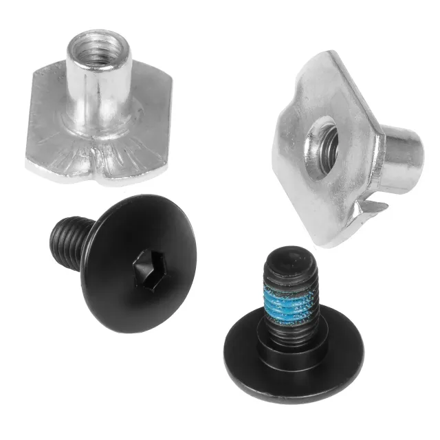 Powerslide Next Cuff Screw skrue + nitter sort