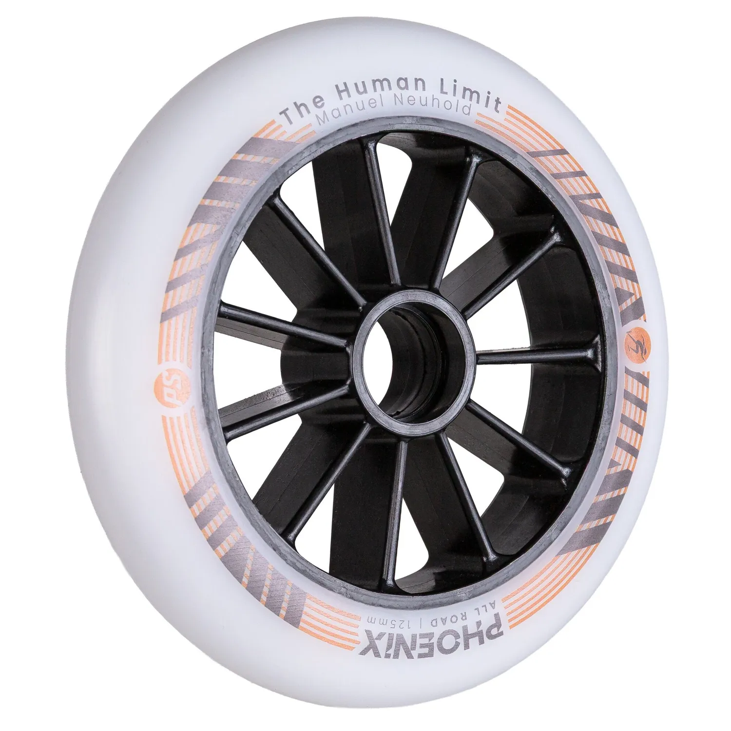 Powerslide Phoenix The Human Limit hjul 125 mm hvid