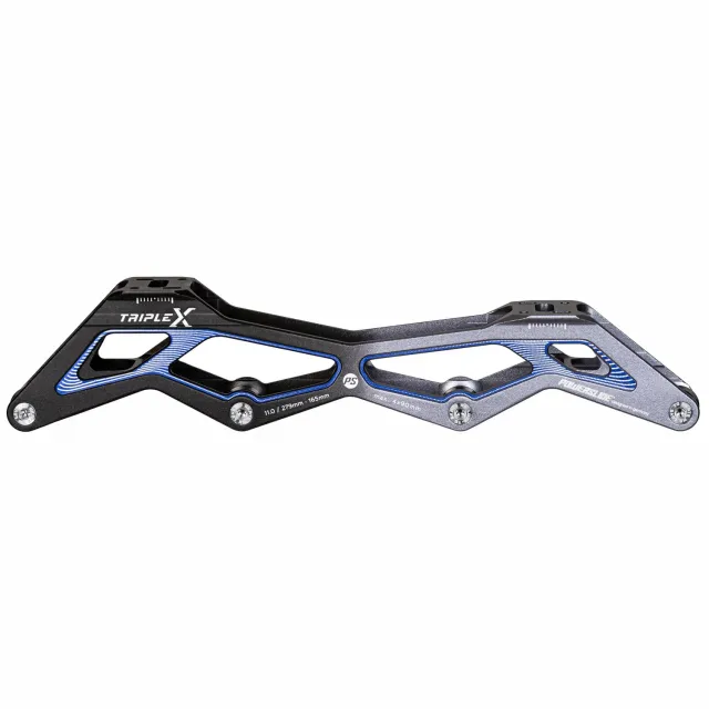 Powerslide Triple X5 skinneramme 4x90 165 sort blå