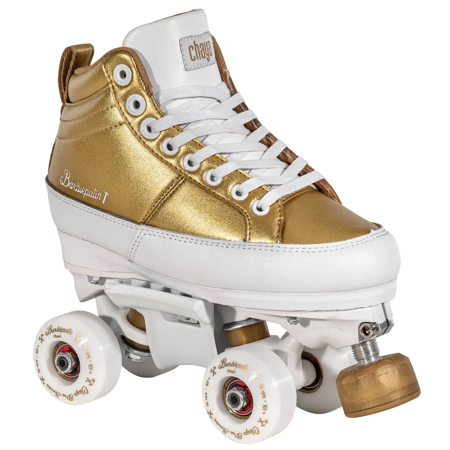 Chaya Kismet Barbiepatin Gold parkrulleskøjter 56mm