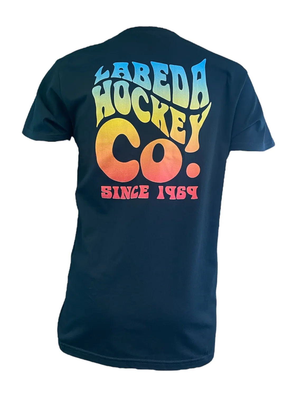 Labeda Trippy Tie Dye t-shirt sort bomuld