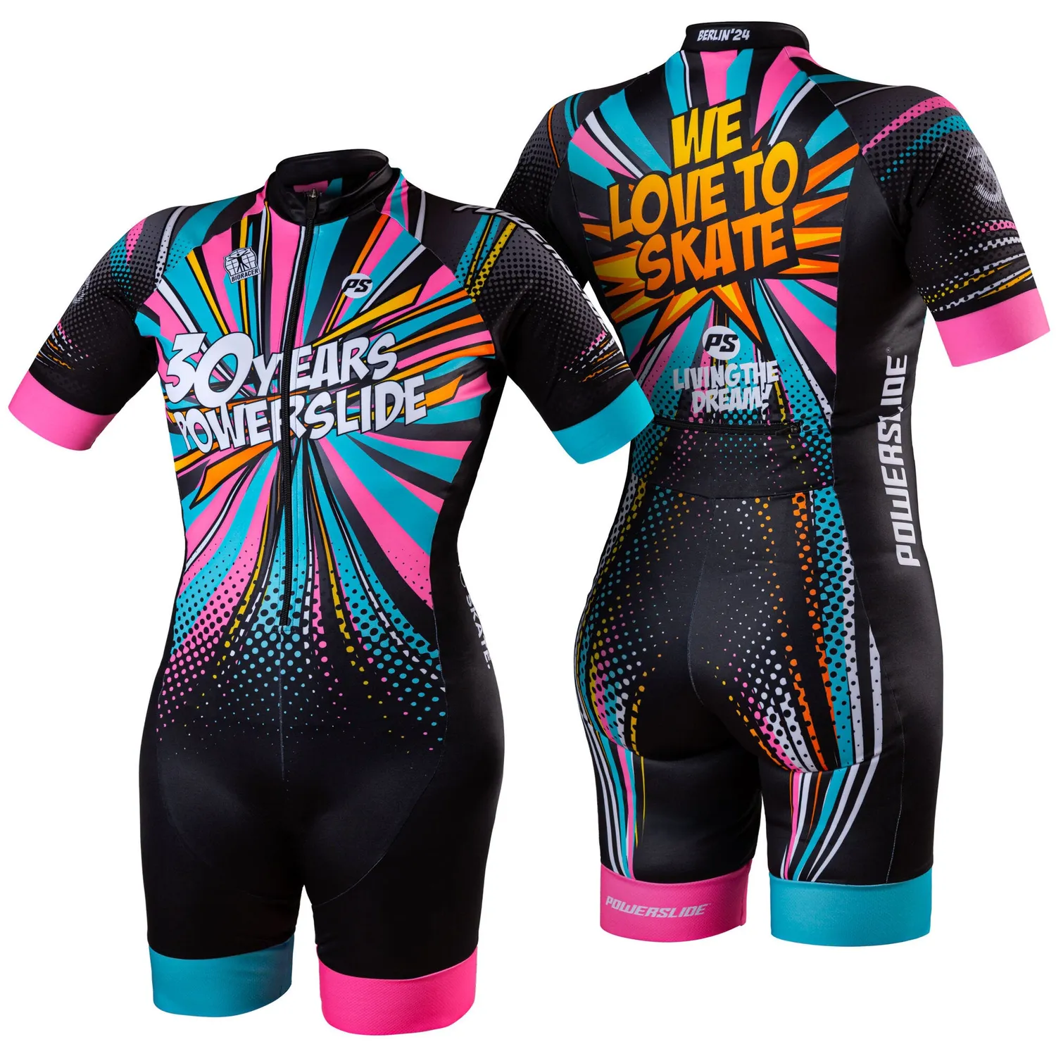 Powerslide PS Suit 30th Anniversary skinsuit jubilæumsdesign