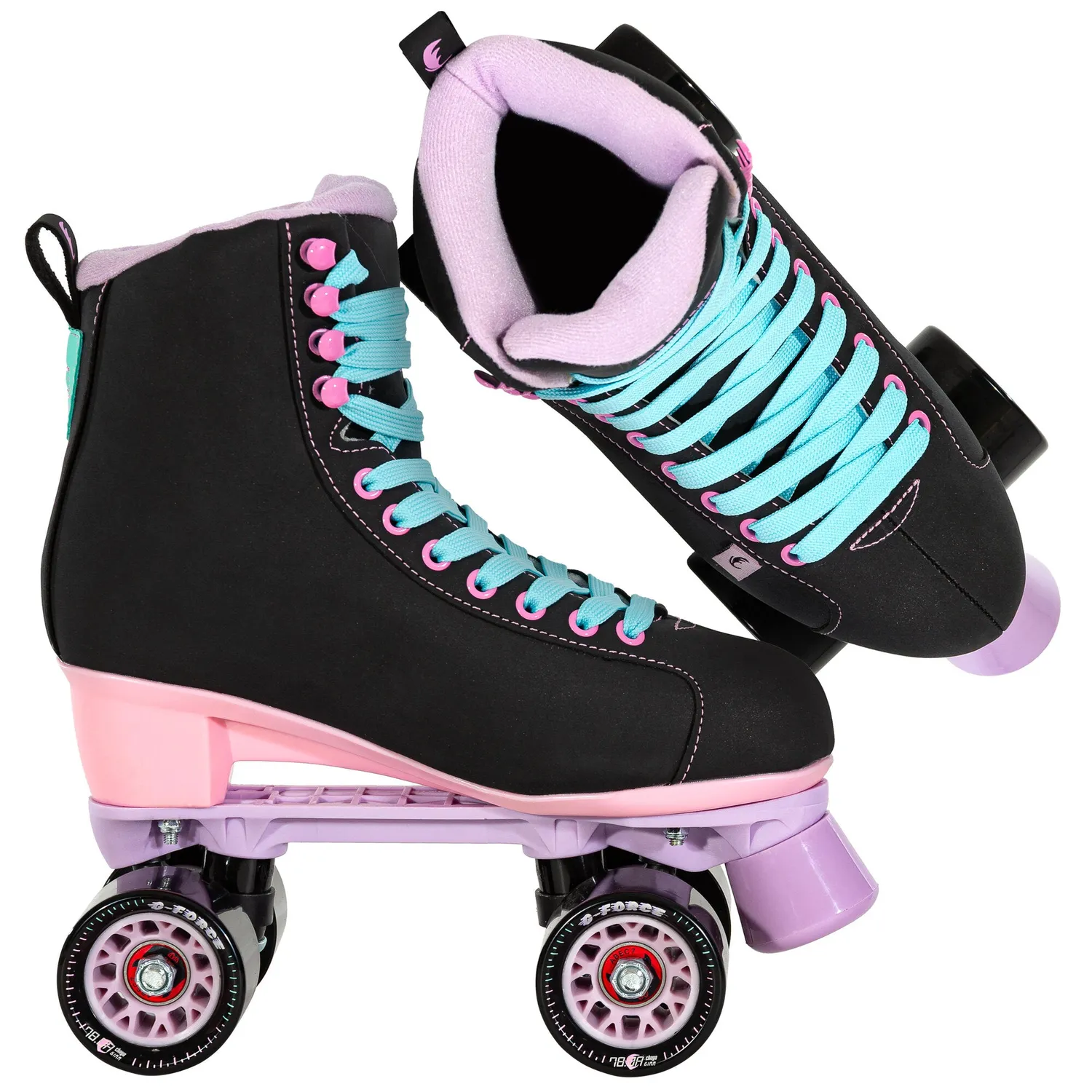 Chaya Melrose Black Pink rulleskøjter vegansk