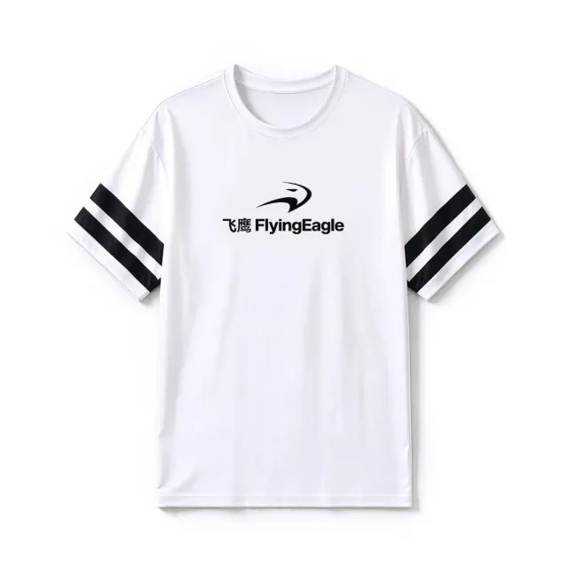 Flying Eagle Mesh T-shirt hvid bomuld