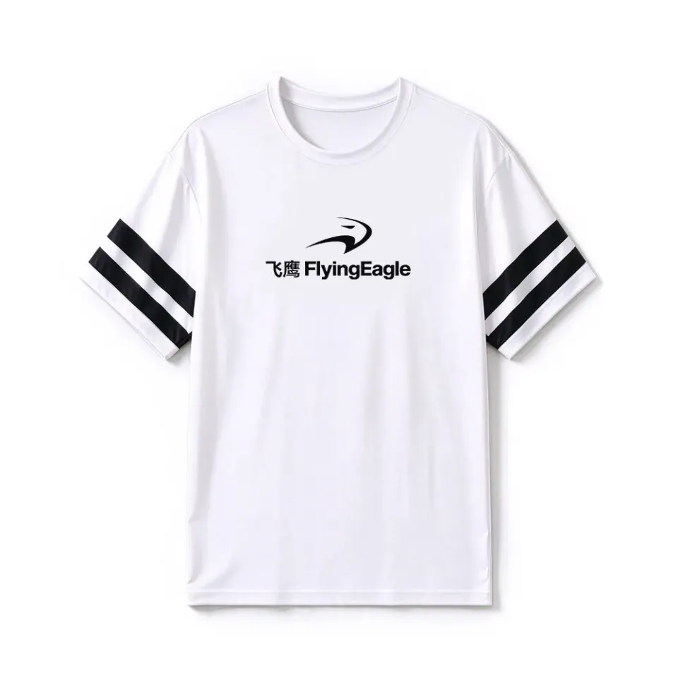 Flying Eagle Mesh T-shirt hvid bomuld