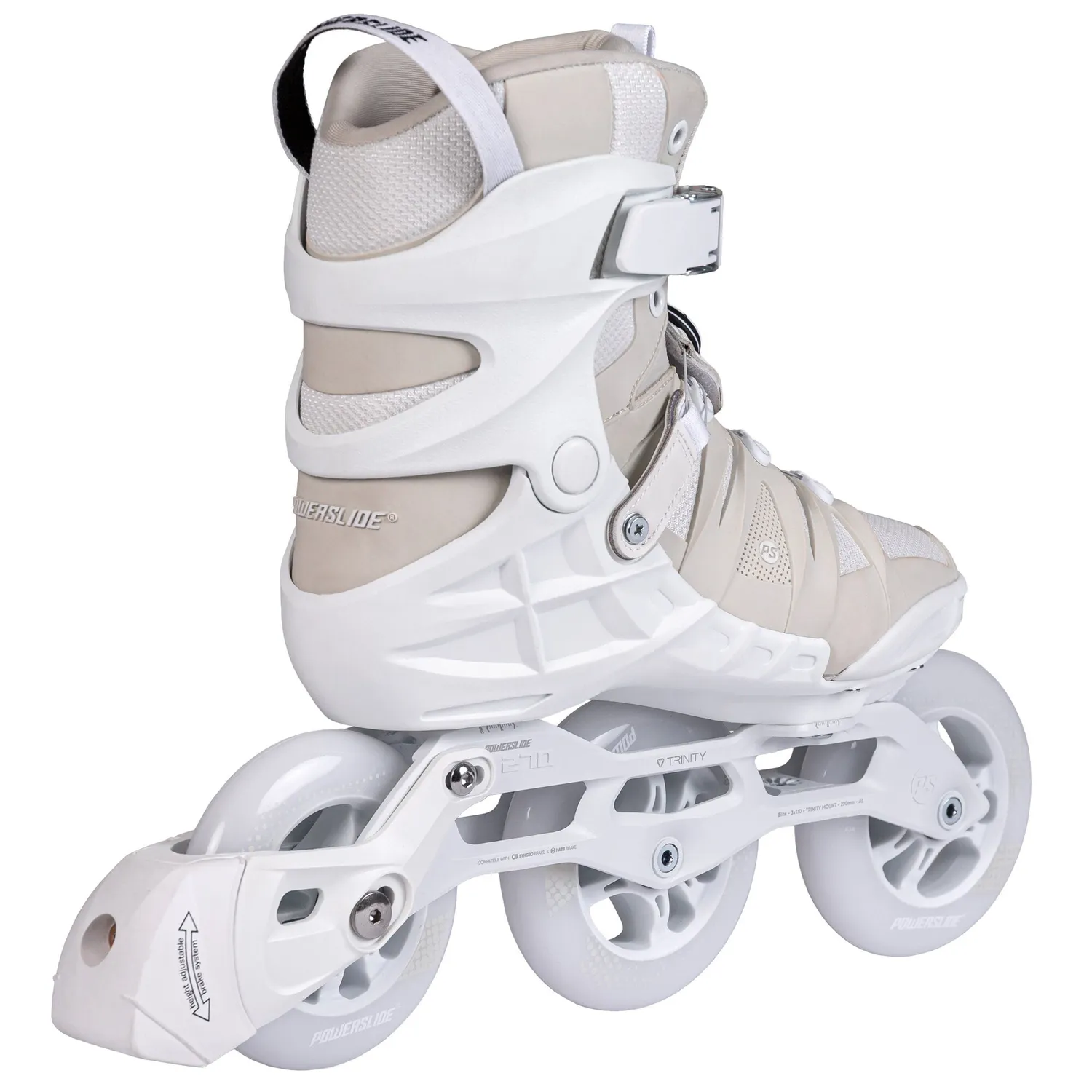 Powerslide Phuzion Argon inliners hvid 110mm