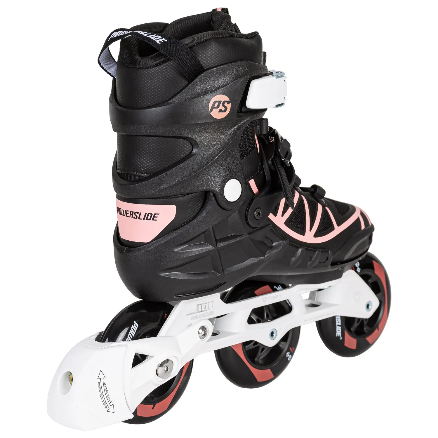 Powerslide Phuzion Argon Coral 100 inlineskøjter 37