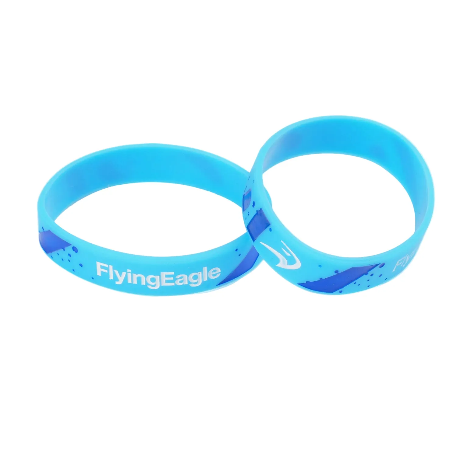 Flying Eagle Bracelet armbånd silikone sort 200mm