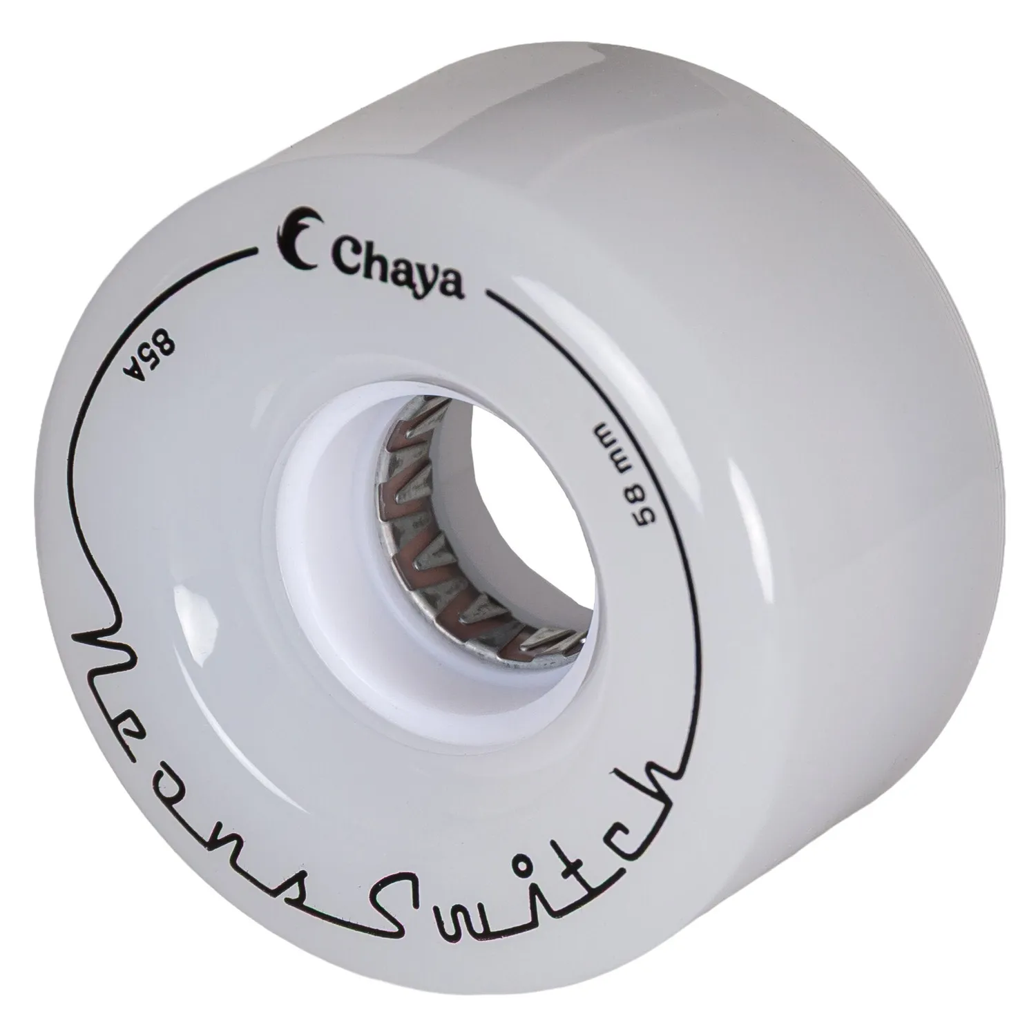 Chaya Neons Switch LED-hjul 58mm hvide 4-pak