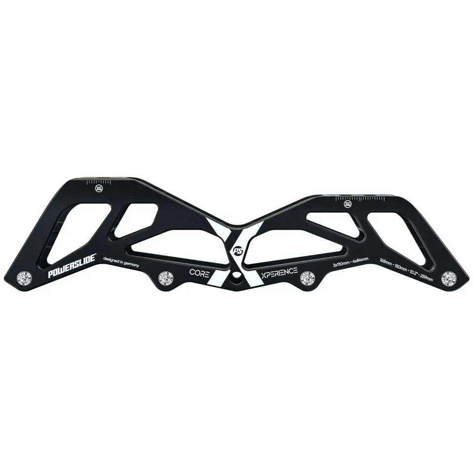 Powerslide Core X-perience 10.2" skinne 3x110 sort