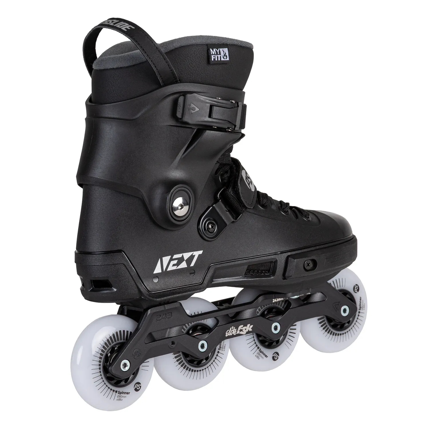 Powerslide Next Black 80 rulleskøjter urban hardboot