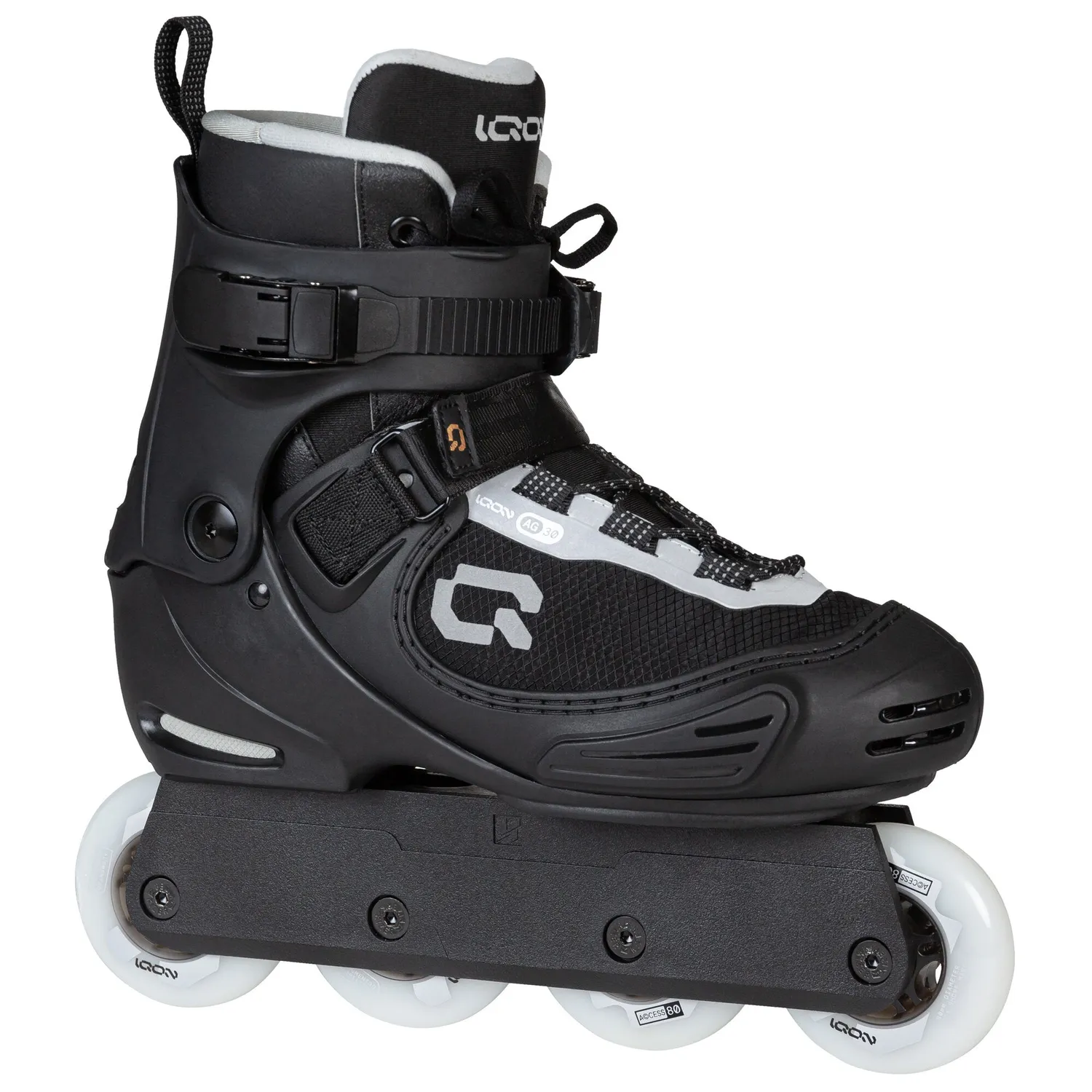 Iqon AG30 Lite rulleskøjter sort 4x80mm urban