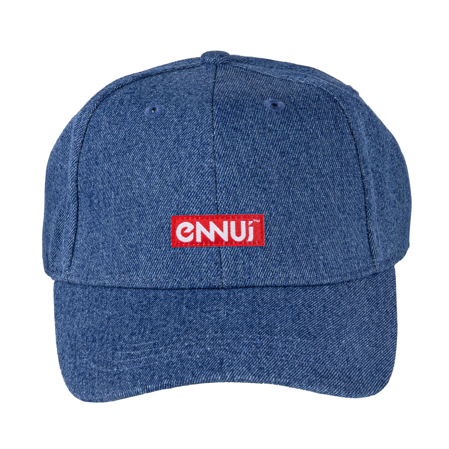 Ennui Logo Cap kasket denim blå
