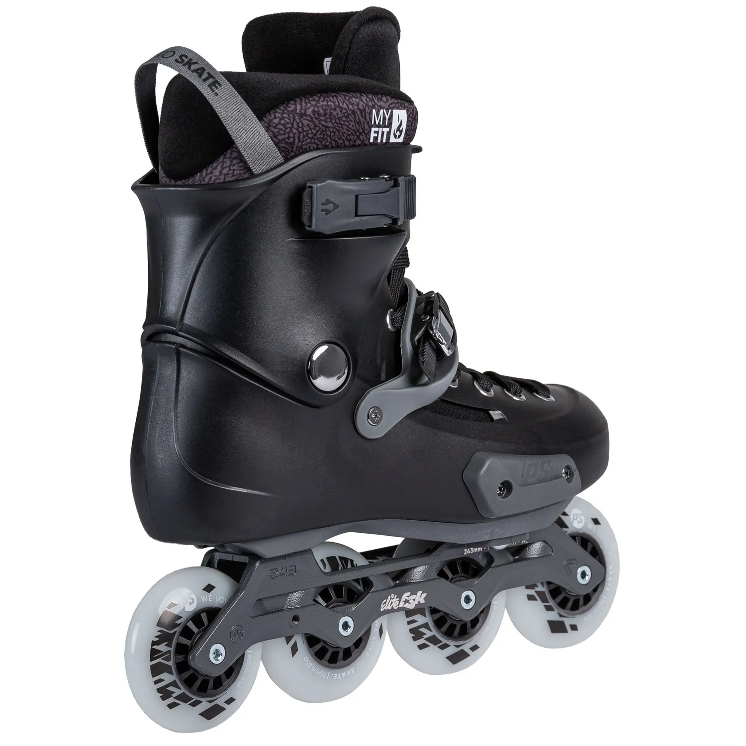 Powerslide Zoom Pro 80 inliners sort 4x80