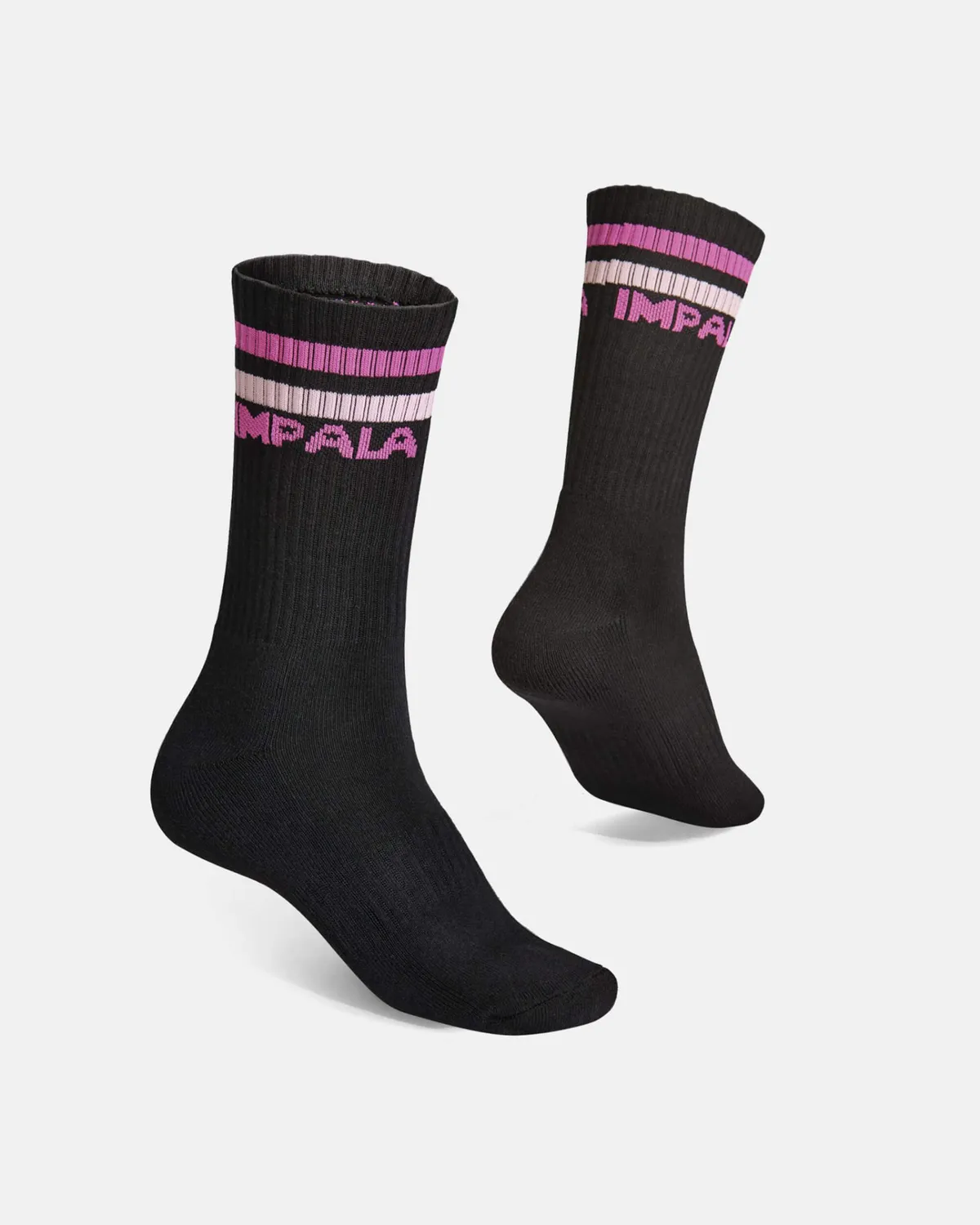 Impala Stripe Sock strømper sort 3-pak