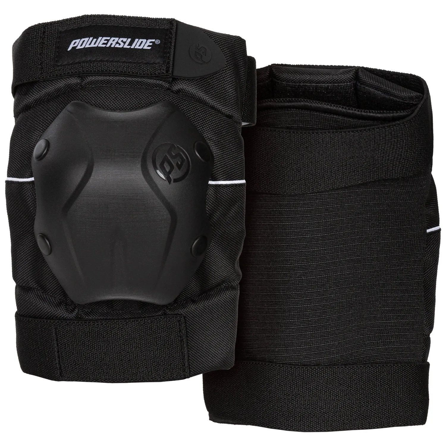 Powerslide Standard knæbeskytter sort EN 14120