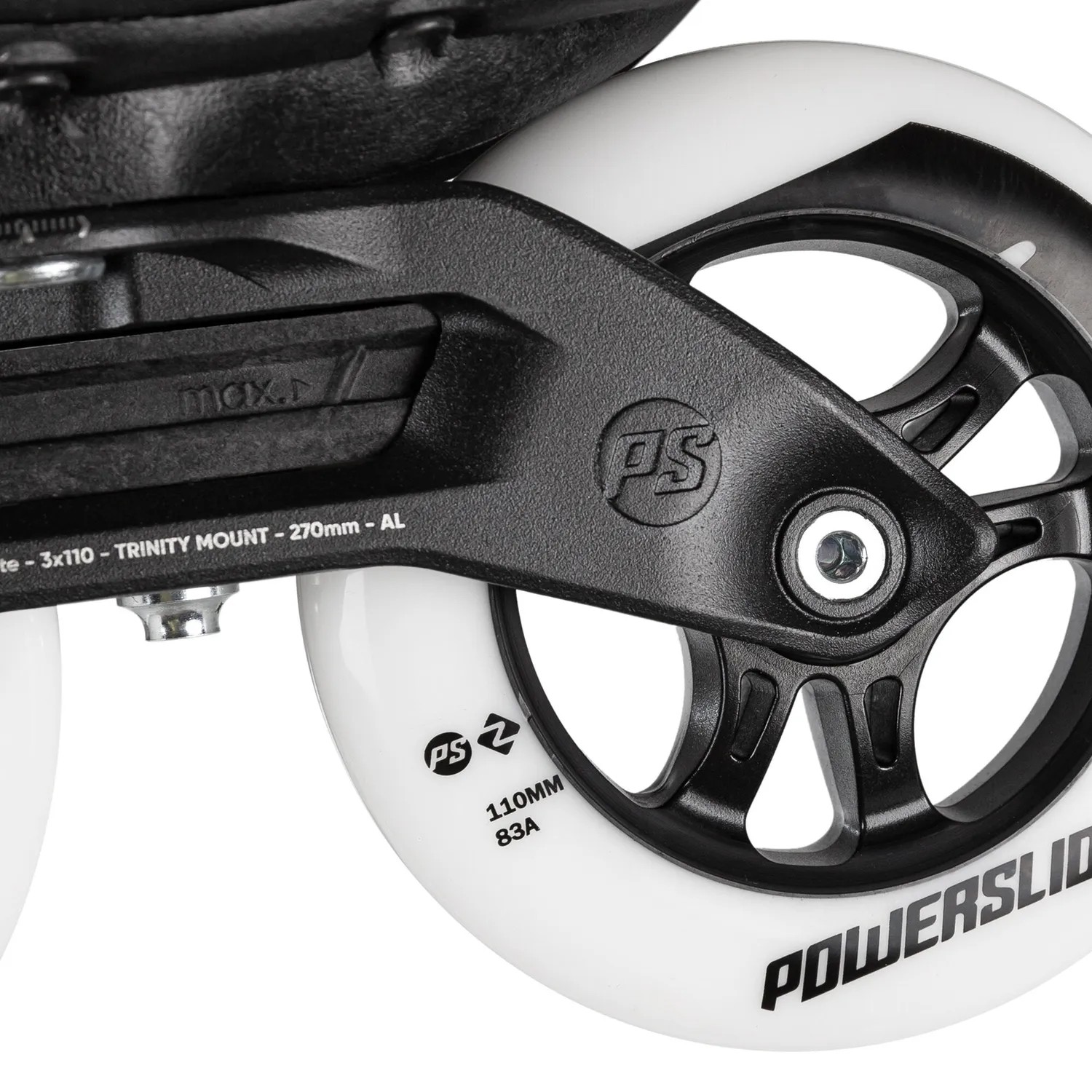 Powerslide Phuzion Argon Syncro Black 110 fitness