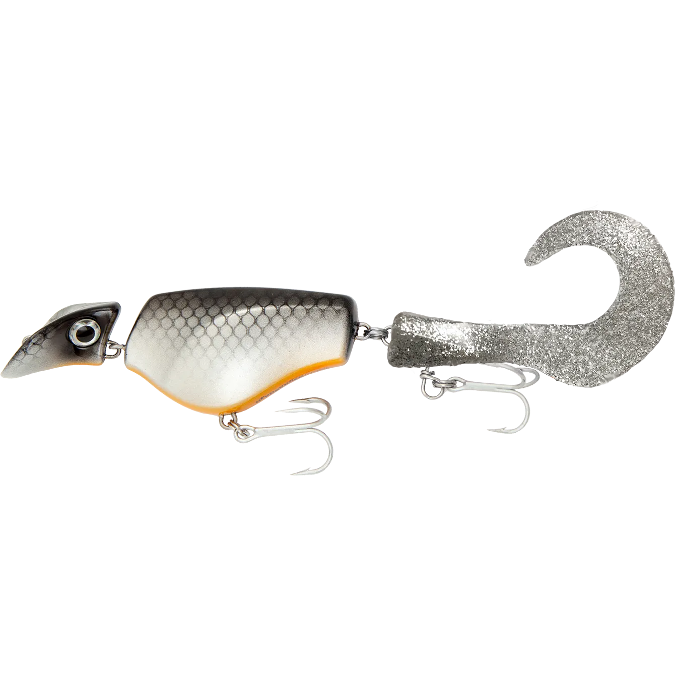 Headbanger Tail 9" wobler Floating Bone curly tail