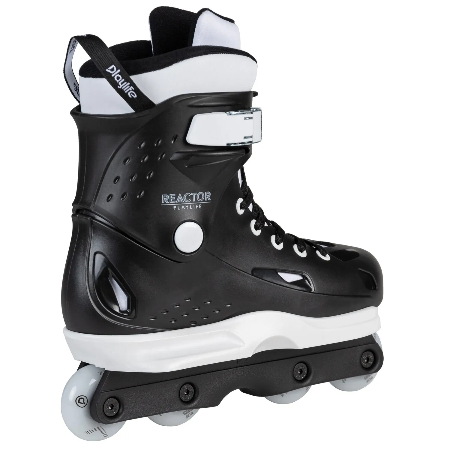 Playlife Reactor aggressive rulleskøjter sort-hvid