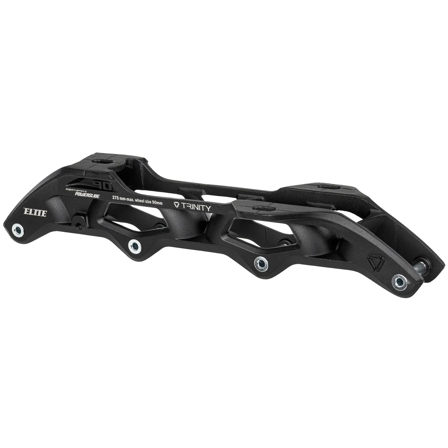 Powerslide Elite 275 4x90 ramme sort alu TRI
