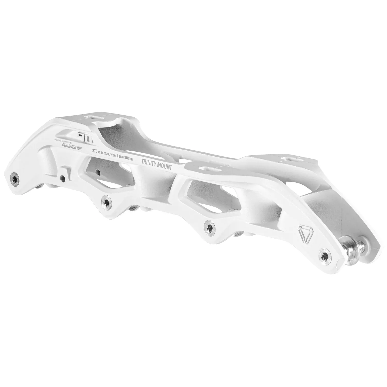 Powerslide Elite 275 4x90 frame hvid Trinity