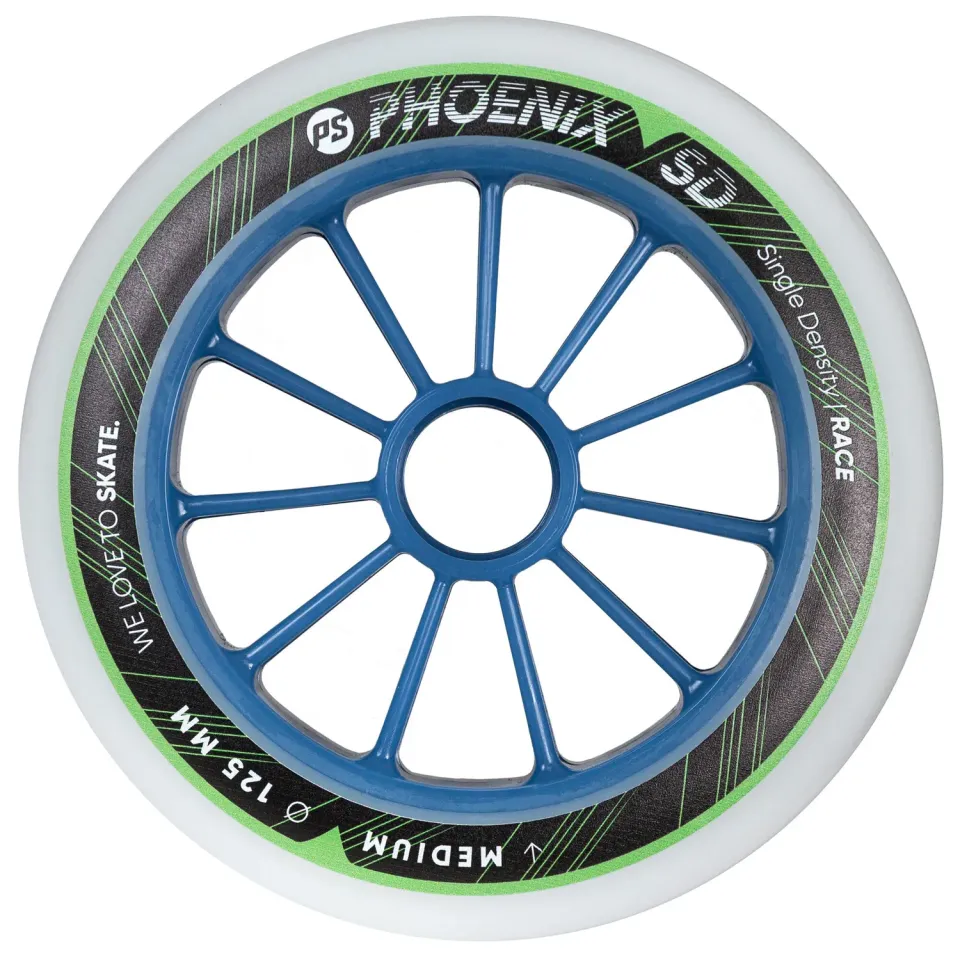 Powerslide Phoenix 125mm SD Medium hjul 6-pak 84A