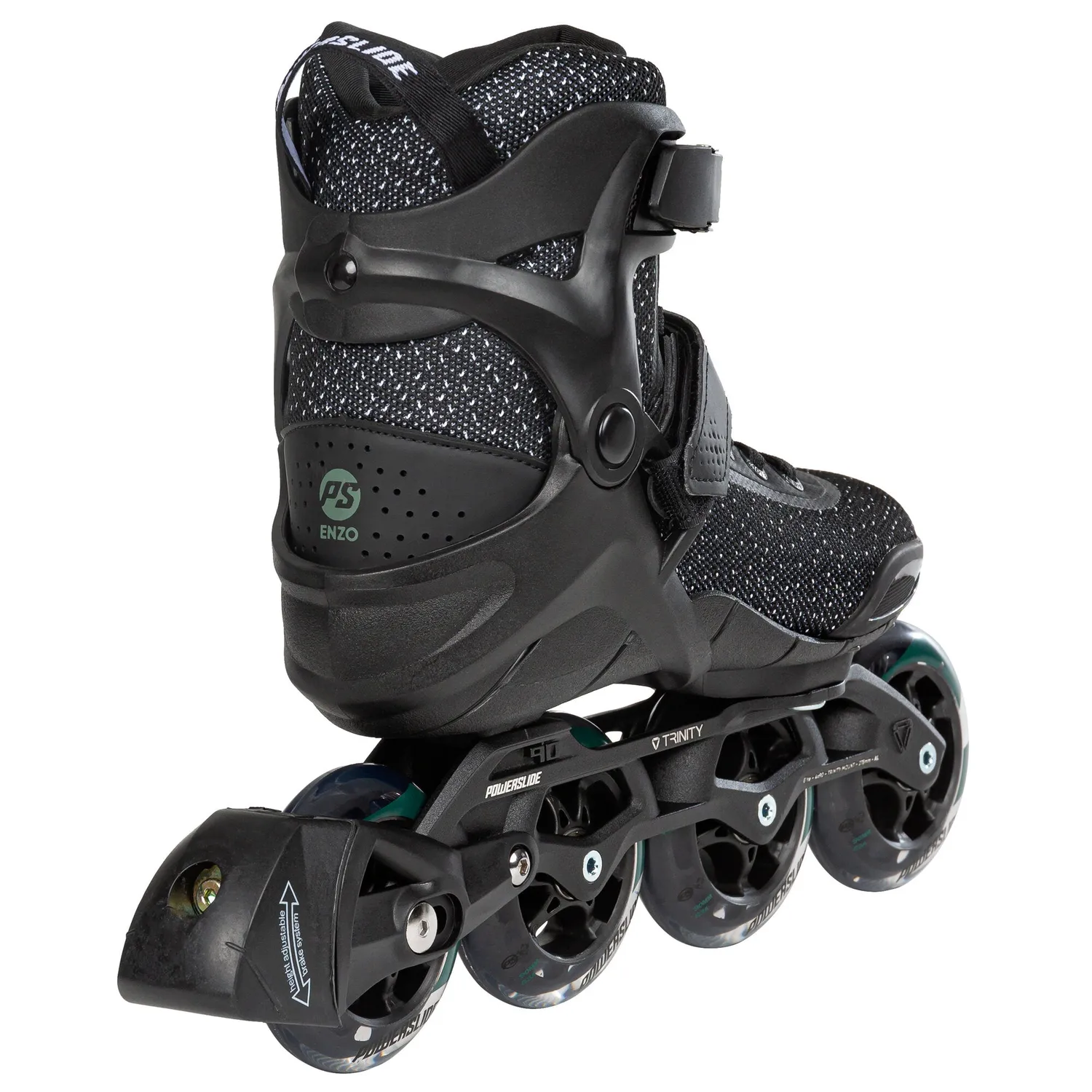 Powerslide Phuzion Enzo BW 90 fitness-skøjter 4x90
