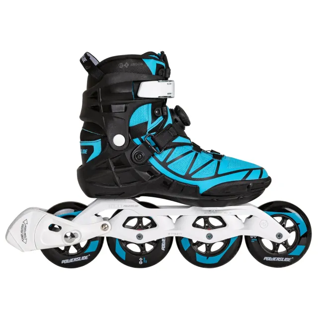 Powerslide Phuzion Argon Bluebird 100 rulleskøjter 4x100