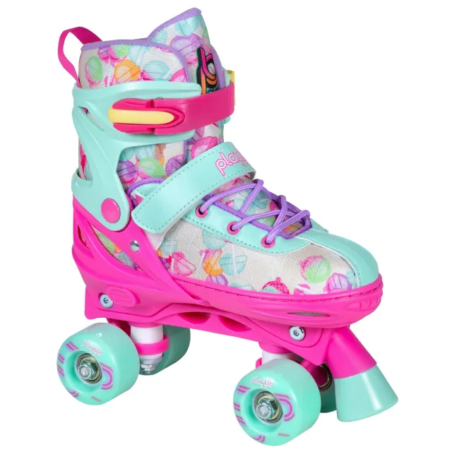 Playlife Lollipop justerbar børnerulleskøjte 31-34 lyserød