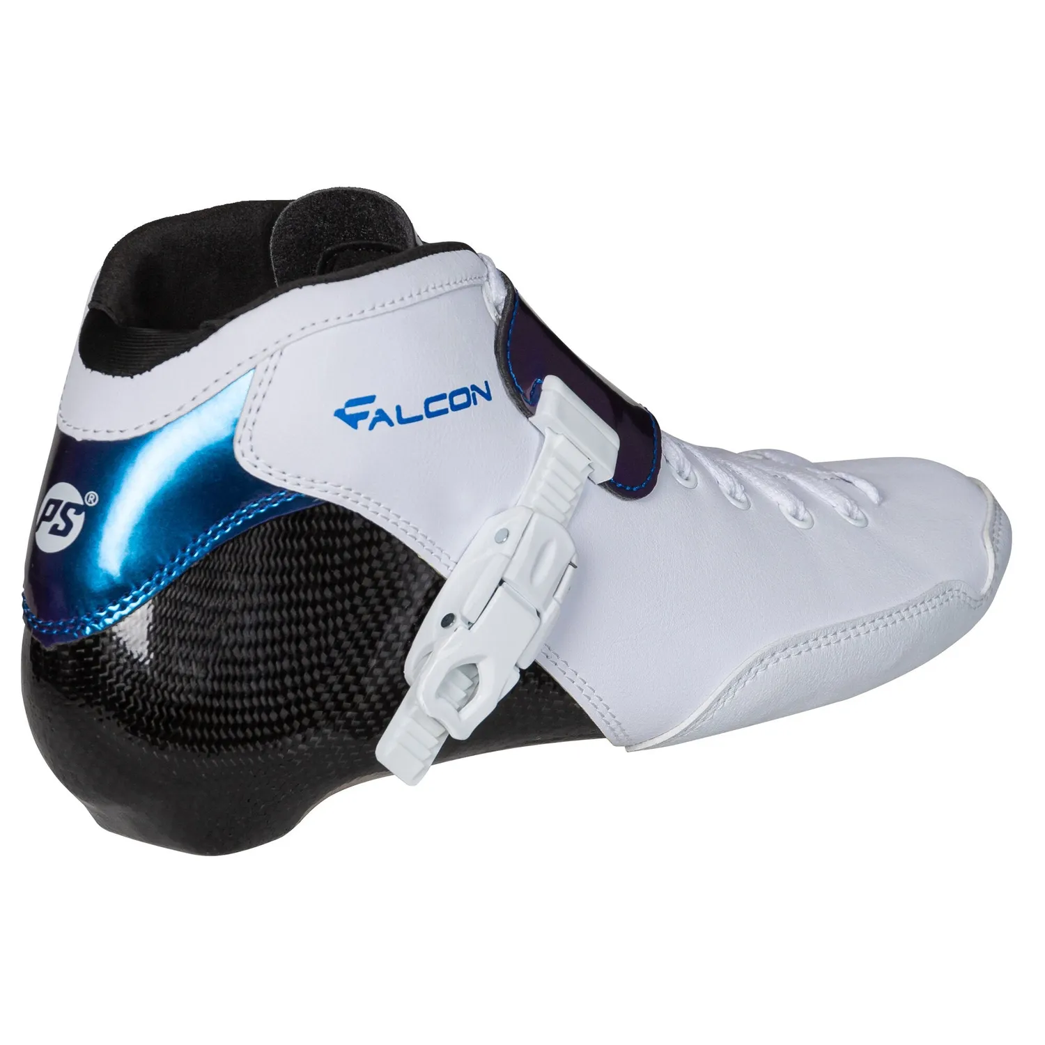 Powerslide Falcon White speedskøjtestøvle carbon