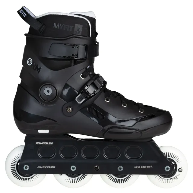 Powerslide Storm Black 80 inliners sort bred 4x80