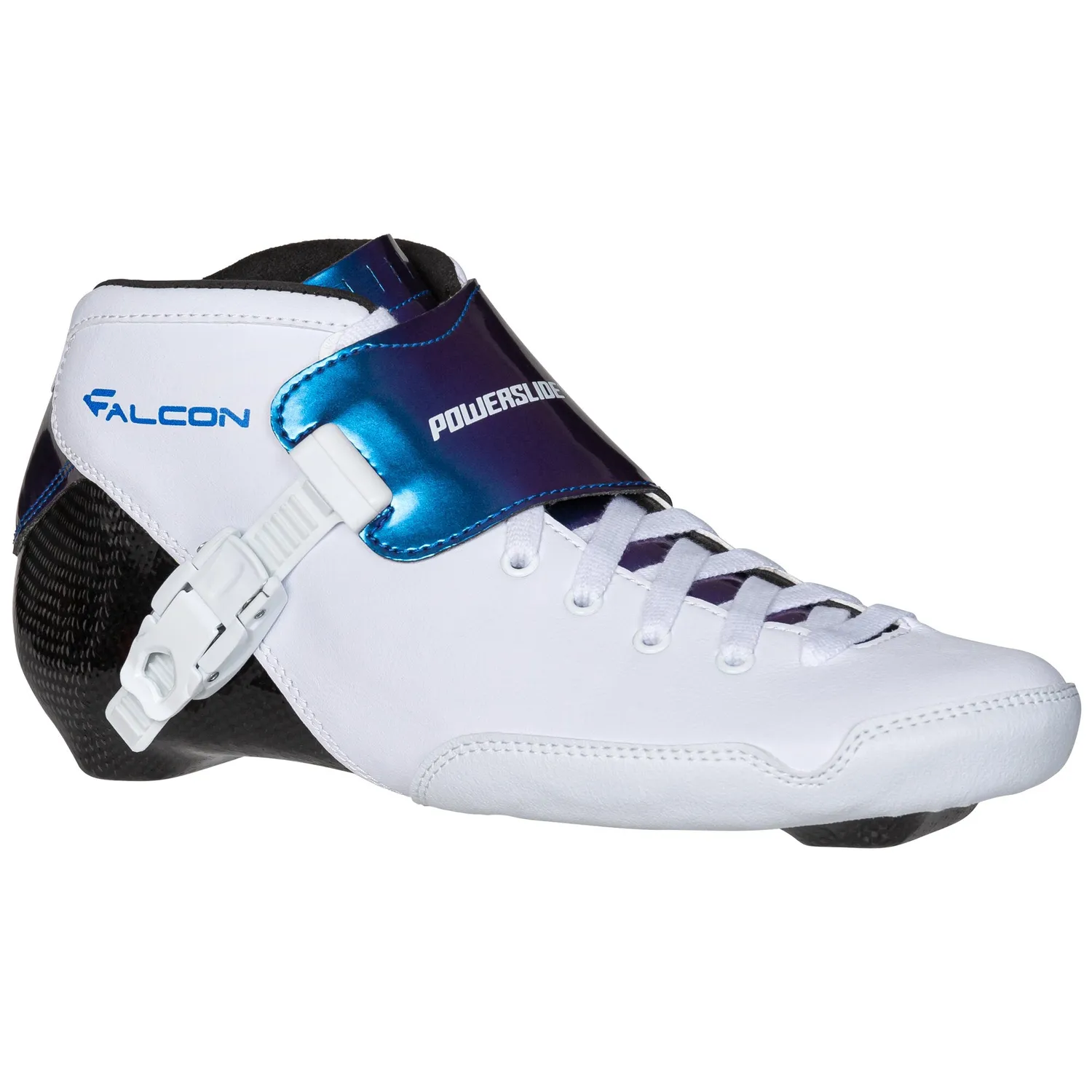 Powerslide Falcon White speedskøjtestøvle carbon
