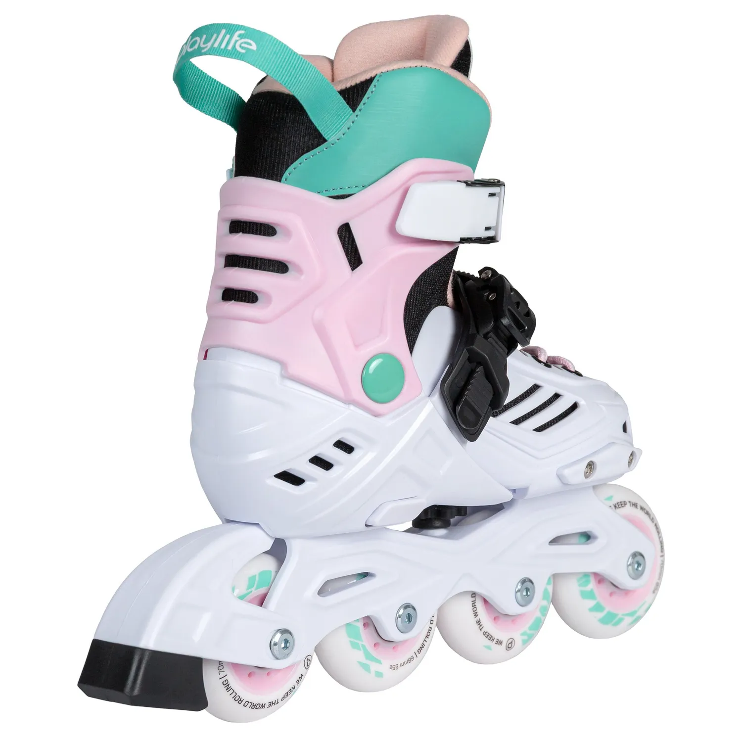 Playlife Khaan Jr LTD inliners pastel justerbar børn