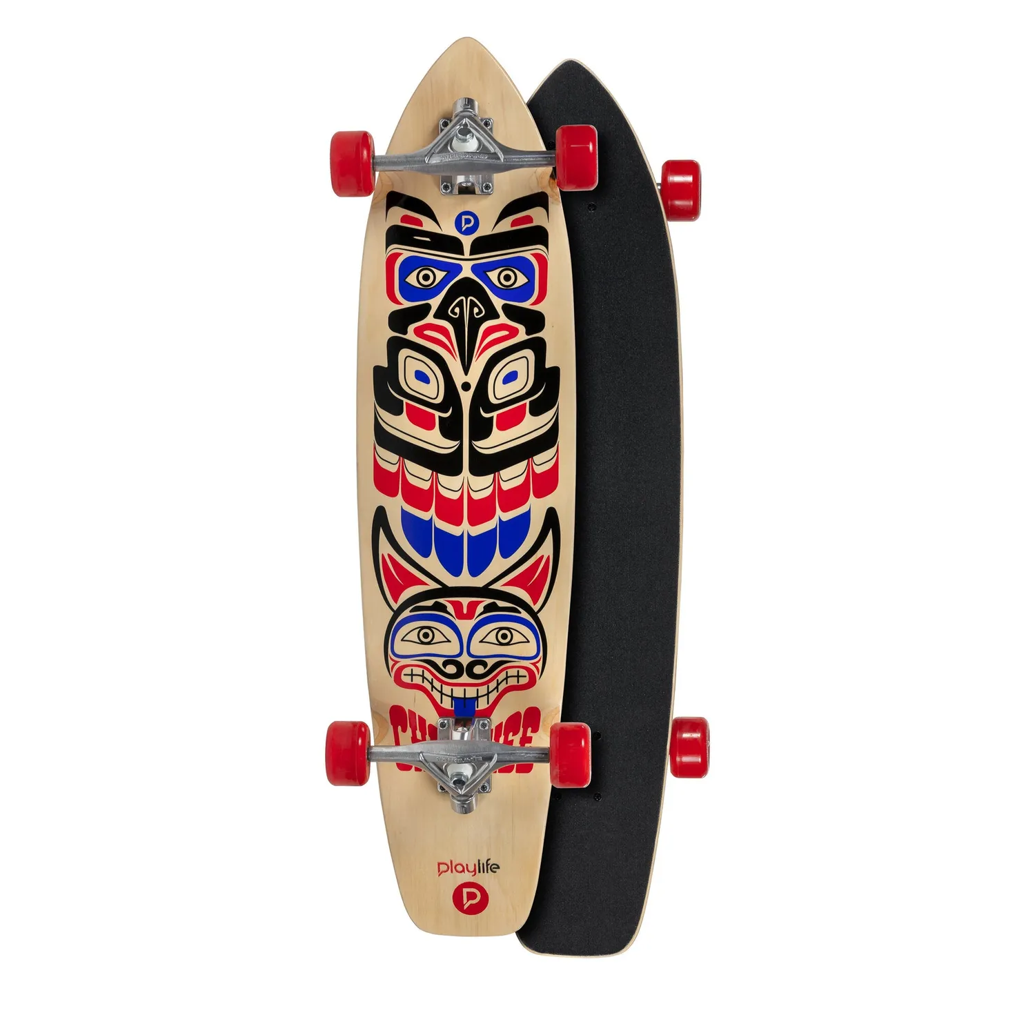 Playlife Cherokee longboard cruiser 64mm 78A