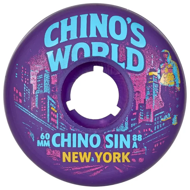 Gawds Chino Sin Pro 60 hjul 4-pak lilla 60 mm 88A