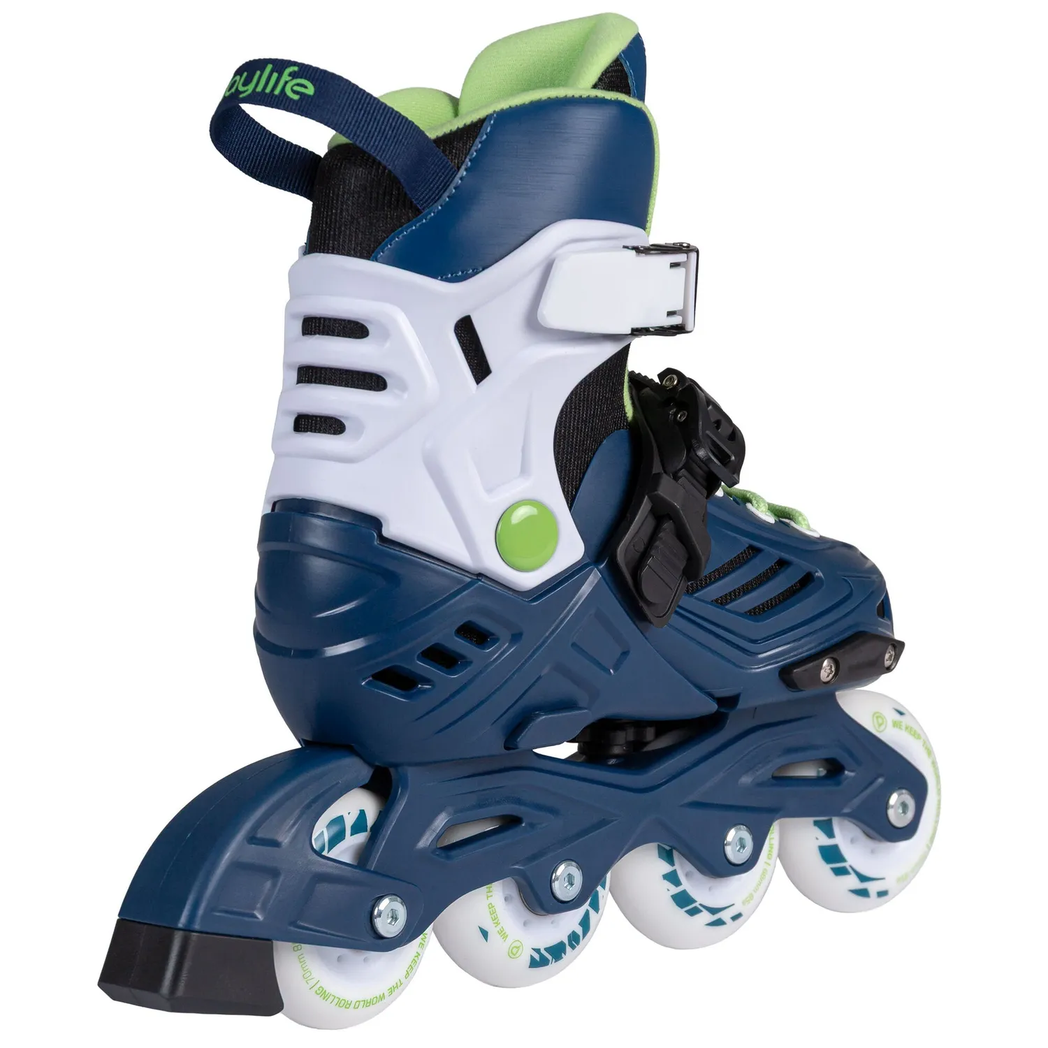 Playlife Khaan LTD Deep Blue rulleskøjter justerbar børn