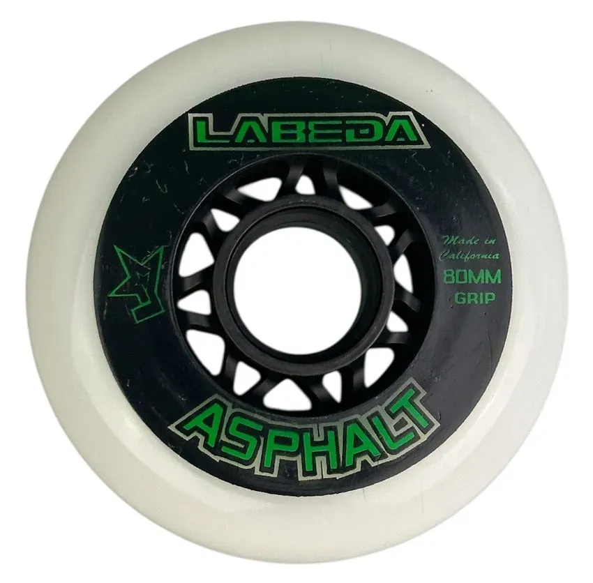 Labeda Asphalt Grip hjul Natural Blem 80mm udendørs
