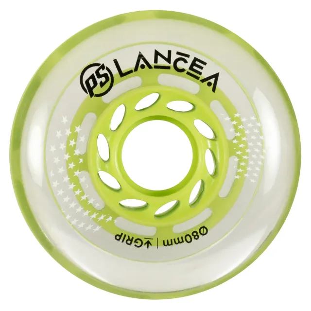 Powerslide Lancea 80 hockeyhjul 1 stk grøn