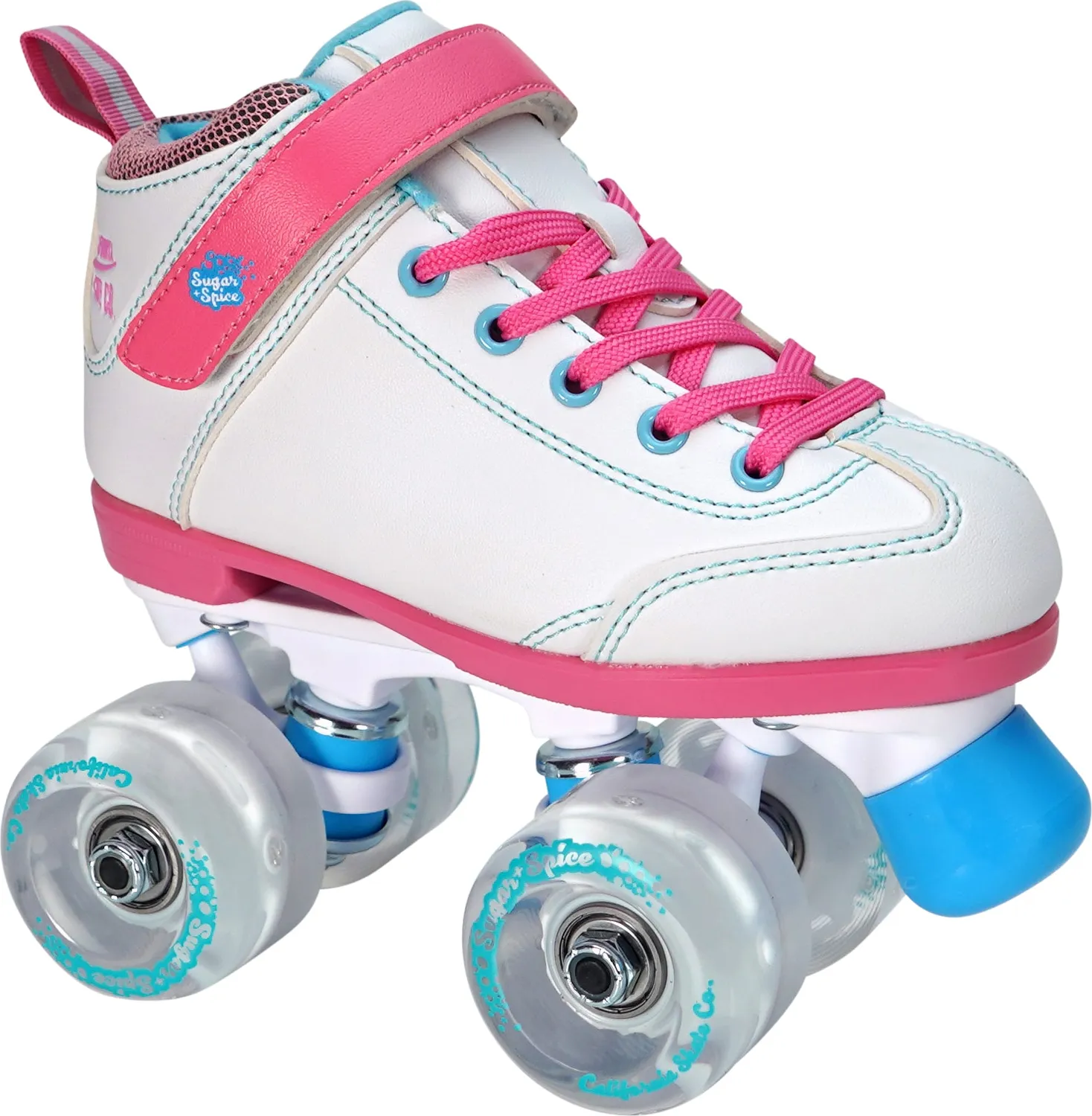 Sure-Grip Sugar Spice rulleskøjter hvid JR12