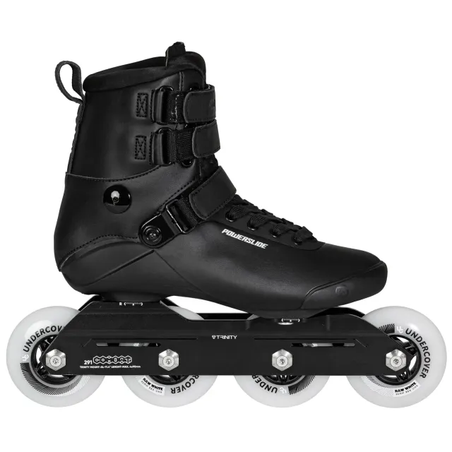 Powerslide Kaze Black 90 rulleskøjter sort Trinity