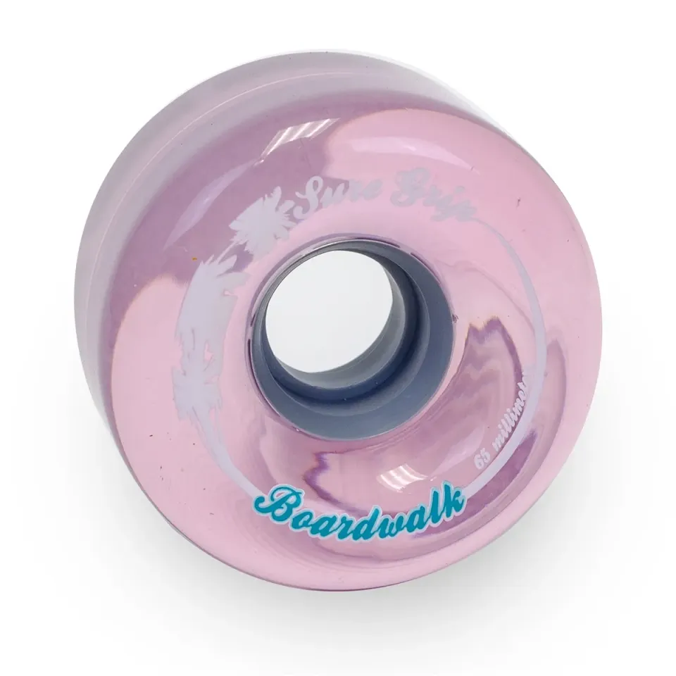 Sure-Grip Boardwalk hjul 65mm 78A 8 stk pastel