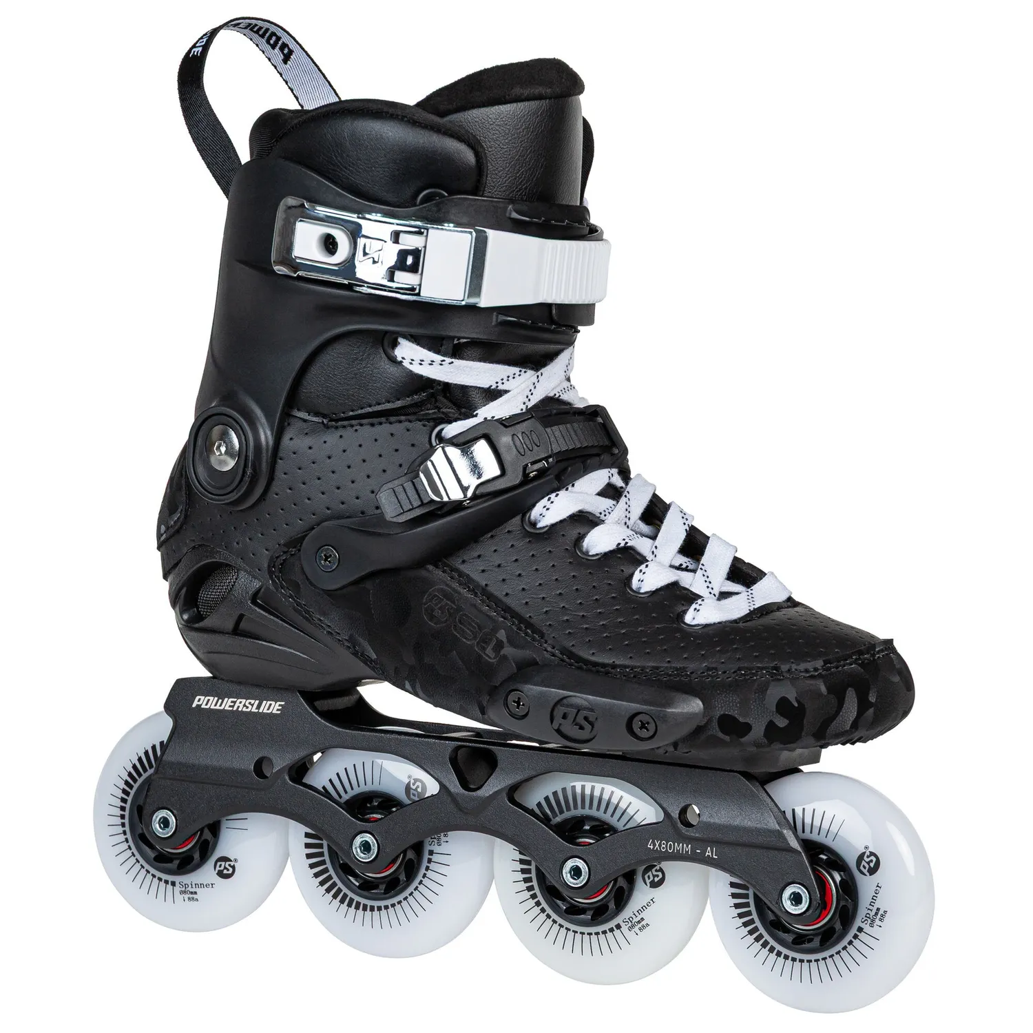 Powerslide S1 inliners 4x80mm sort