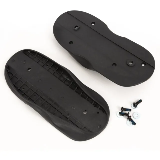 Flat Soulplates Black grindplader aggressiv sort